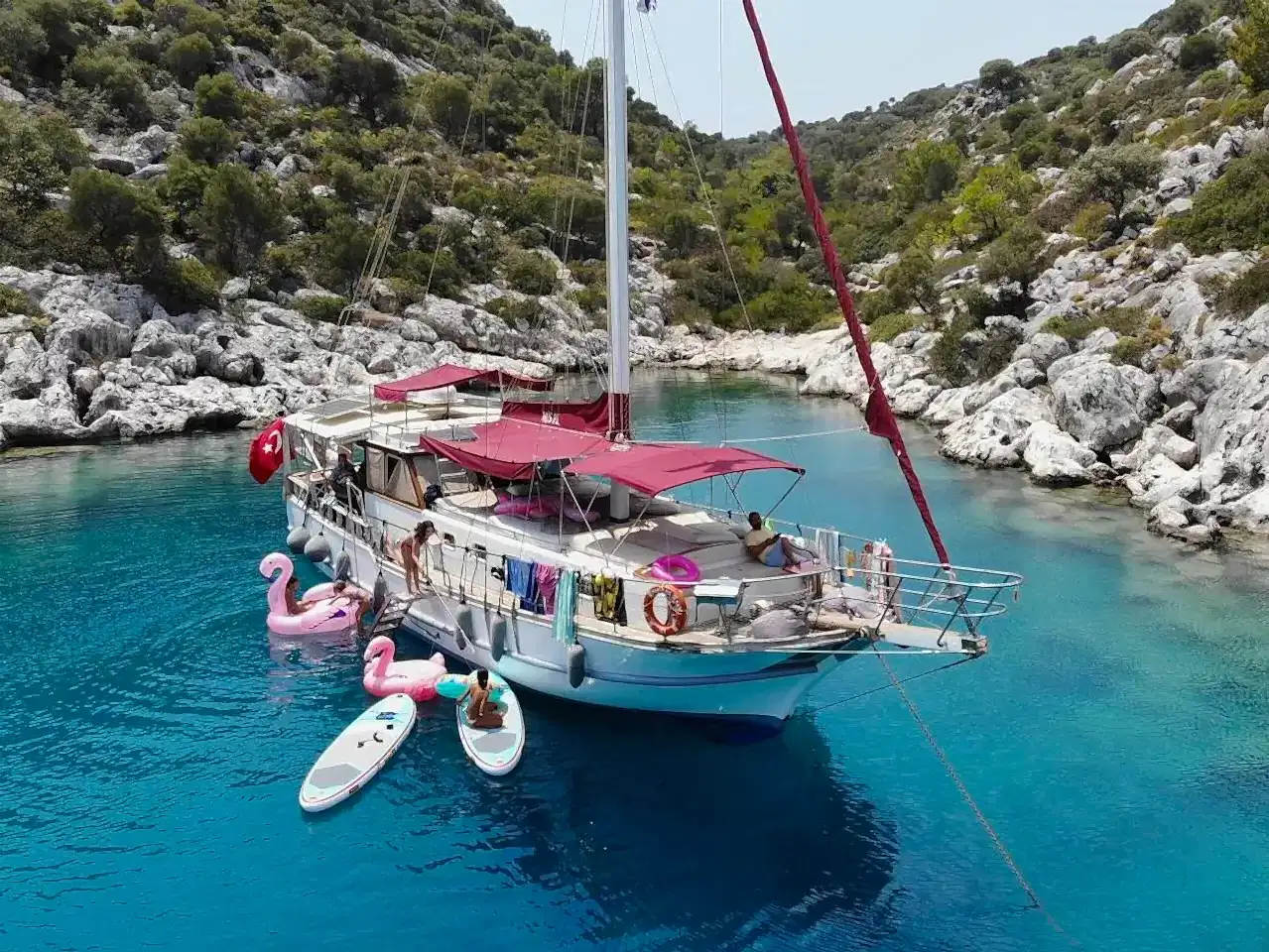 3 Kabin Kiralık Gulet Kaş Kekova