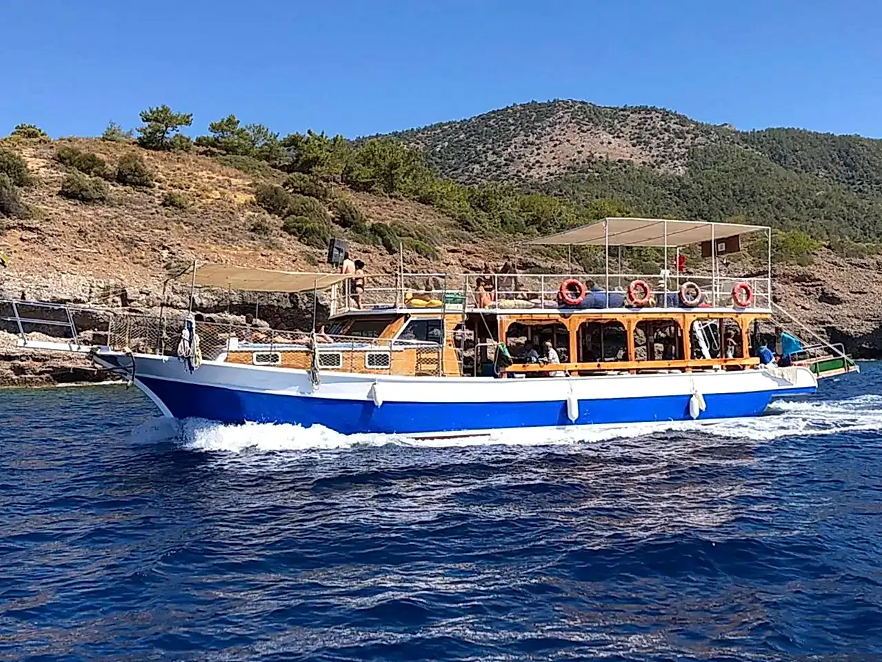 Datça'da Özel ya da Toplu Tekne Turu
